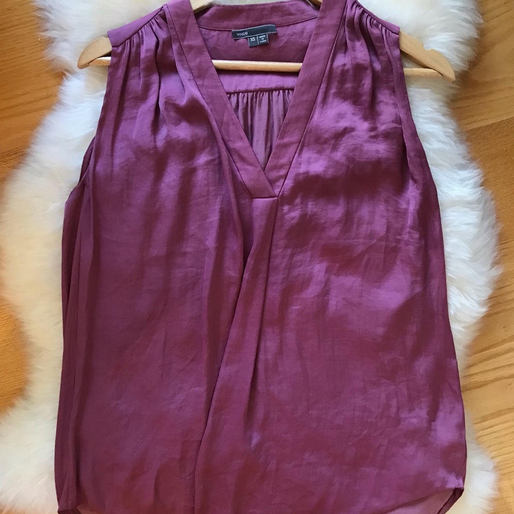 Vince Xs Mauve Color Shell Nwot - image 5